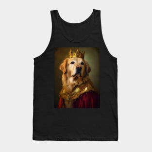 Golden Retriever The King Tank Top